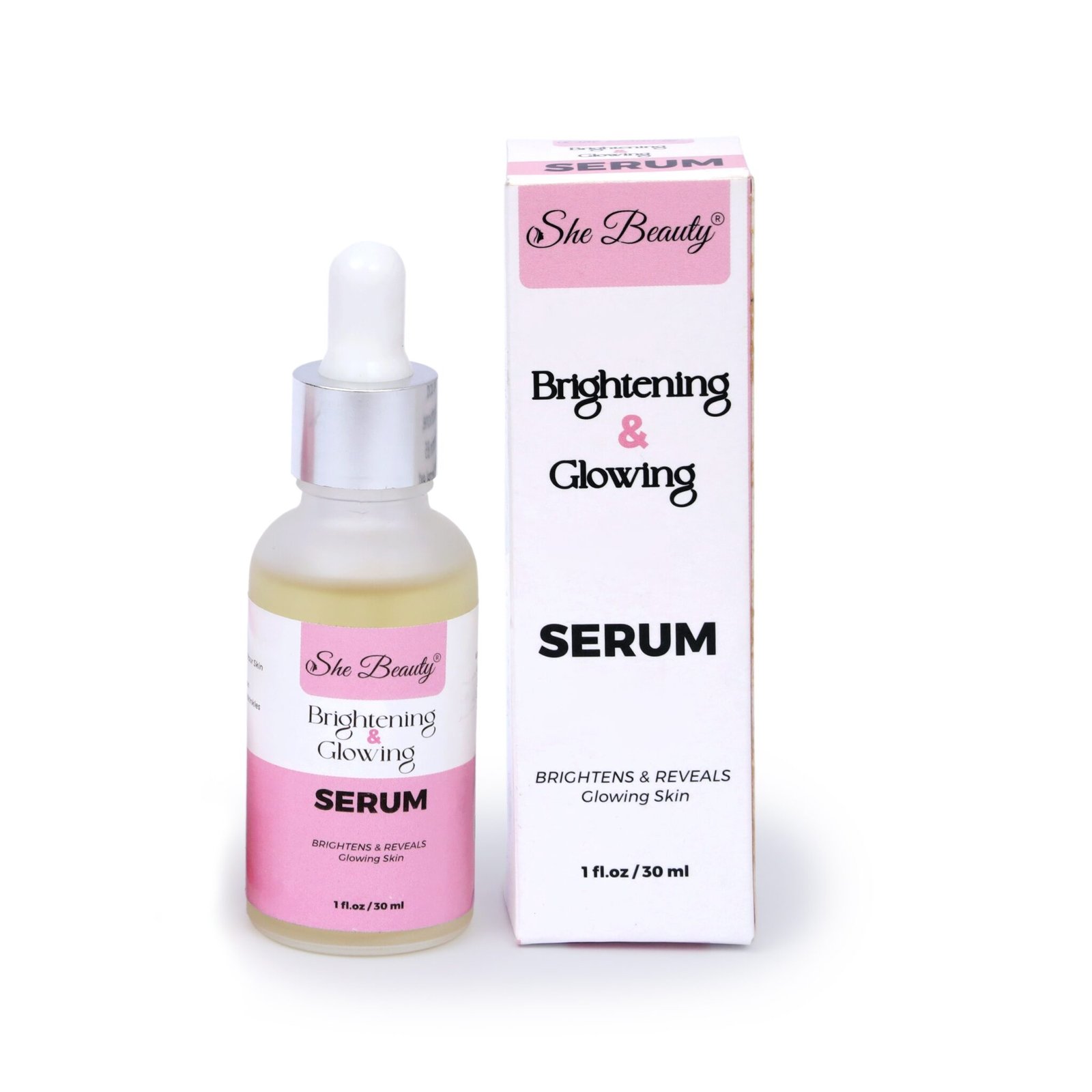 She Beauty Brightening & Glowing Serum 30ml - Image 2