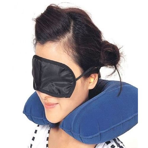 3 in 1 Combo Travel Kit of Neck Pillow