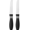 2 Pcs Concord Stainless Steel Kitchen Knife – Multipurpose Table Knife with Serrated Edge, 12 cm (Random color) - Image 3