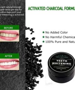 Teeth Whitening Charcoal Powder (Organic) Charcoal (30G)