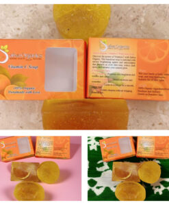 Safwa Organics Vitamin C Soap | Organic Handmade Glow Bar Soap | Best Quality Soap