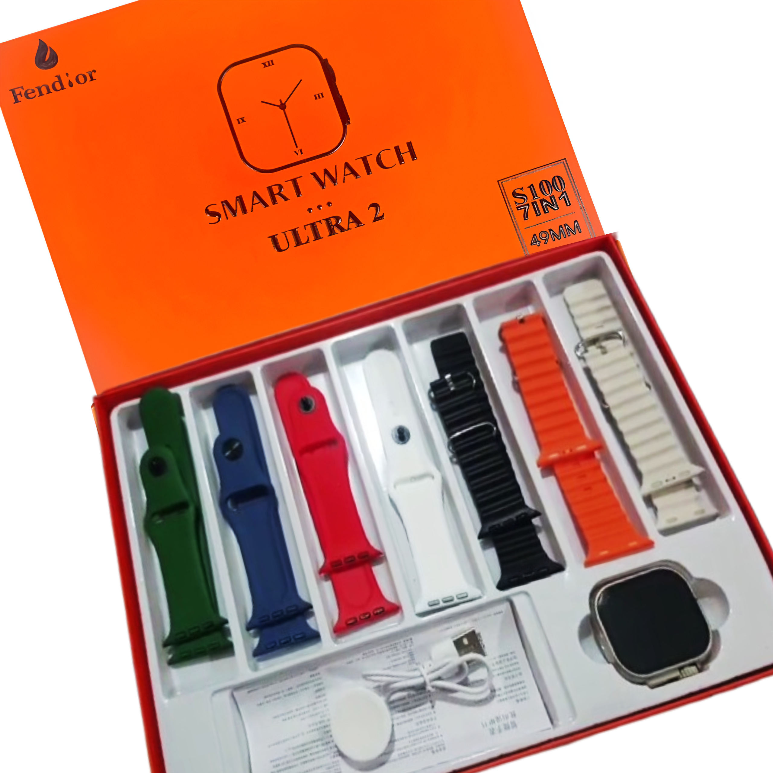 Ultra 2 Smart Watch - Smartwatch With 2.1inch Full Touch HD Display