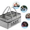 Changing Table and Car - Waterproof Liner Is Great for Storing Diapers