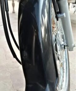 Plastic Mudguard Plus Chain Cover & Engine Cover (Black)