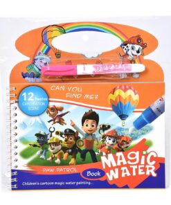 Magic Coloring Book with Water Pen(Number of pages 4)random color