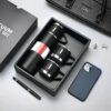 STAINLESS STEEL VACUUM FLASK SET, 500ML WITH 2CUPS (random color) - Image 4