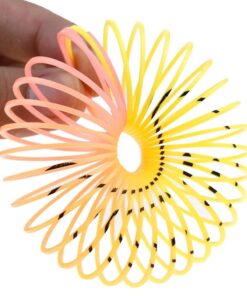 Alternative view of 12Pcs Rainbow Smile Magic Springs Circle Toys for Children Birthday Party Favors Giveaway Gifts