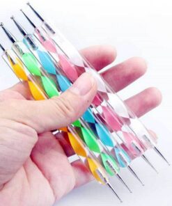 5pcs Dotting Pen Tool Nail Art Dot Doting Tool Set Manicure Painting Kit Design