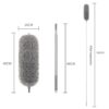 280cm Telescoping Duster, Extendable Microfiber Duster - Image 3