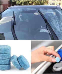10PCS Car Windshield Cleaner Solid Cleaner Effervescent Tablet Glass Water Universal Automobile Accessories Spray Cleaner
