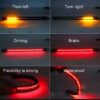 48 led back light strip with led indicators for cafe racer bikes and all bikes - Image 2