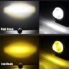 (2pcs) New Mini Driving Fog Light for All Motorcycle