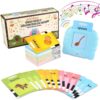 Audible Flash cards Baby Reading Machine for kids early learning English | Montessori Toddlers Gifts(random color )
