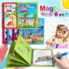 Magic Water Book Painting Drawing Coloring Board Book Magic Water Pen (random book ) - Image 3