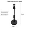 Multi-functional Microphone stand | Phone Holder Reliable Phone Stand - Image 5