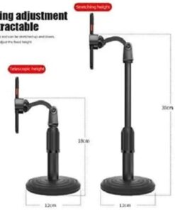 Multi-functional Microphone stand | Phone Holder Reliable Phone Stand