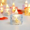 Pack of 12 Warm White Flameless Led Tealight Candle Decorative Battery Operated Tea Lights - Image 2