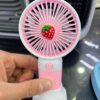 Mini Fan Multifunctional Cool Summer Fruit Cartoon Handheld Mini Fan(random color ) - Image 3