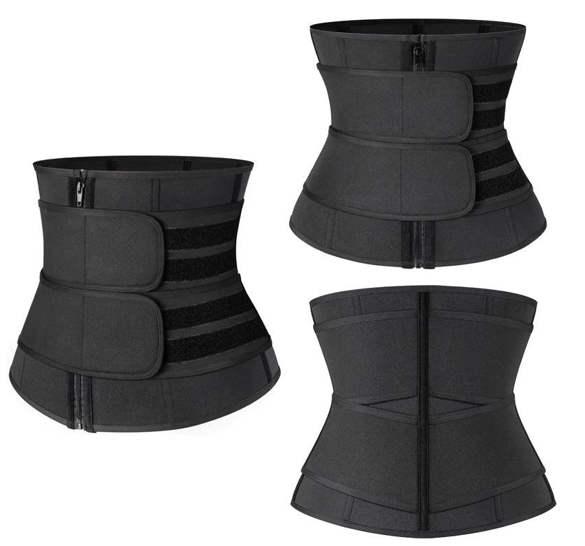 Waist Trainer Belt-Slimming Body Shaper Belts Sport Girdle with two strap - Image 5