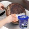 Powerful Stainless Steel Cookware Cleaning Paste Household Car Body Cleaner Washing Pot Bottom Scale Strong Cream Detergent (500g) - Image 4