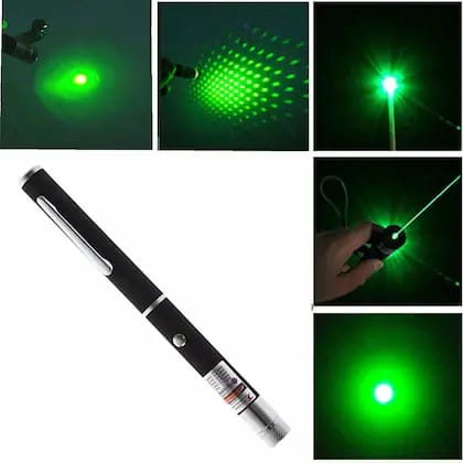 Powerful Laser Pointer Pen Beam Light 10Mw 650Nm Presentation Pointer - Green Laser Pointer for Kids Best Gift - Image 2