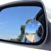 Pair of rotatable Car Round Mirror Original Glass Rear view Blind spot Side Mirror rotatable lens - Image 4