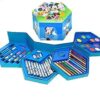 46 Pcs Painting colour kit for kids, fun Disney/Cartoon character art set(random design color) - Image 5