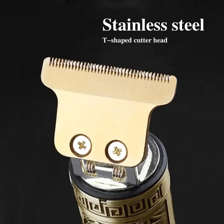 metal Body - Vintage T9 Trimmer and Hair Clipper Cutting Machine For Men - Image 4