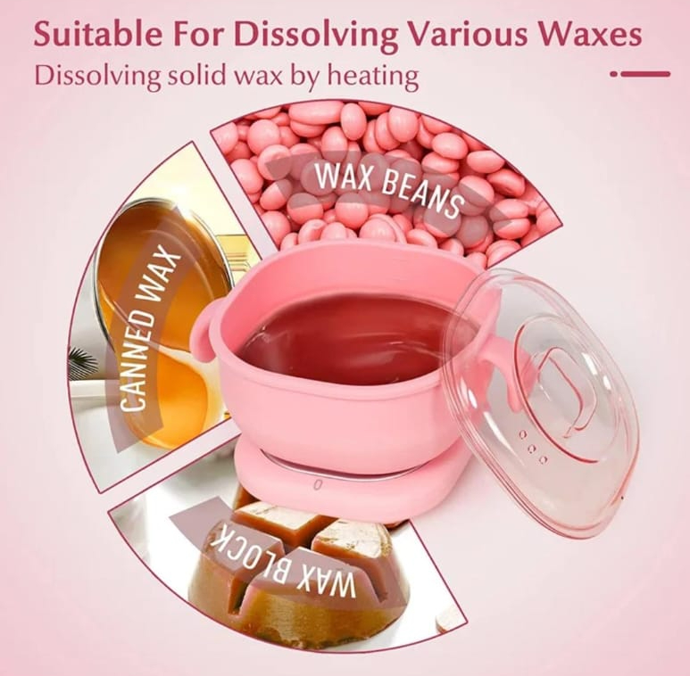 Wax Heater - Made With Silicone, Quick & Easy Hair Removal - Image 4