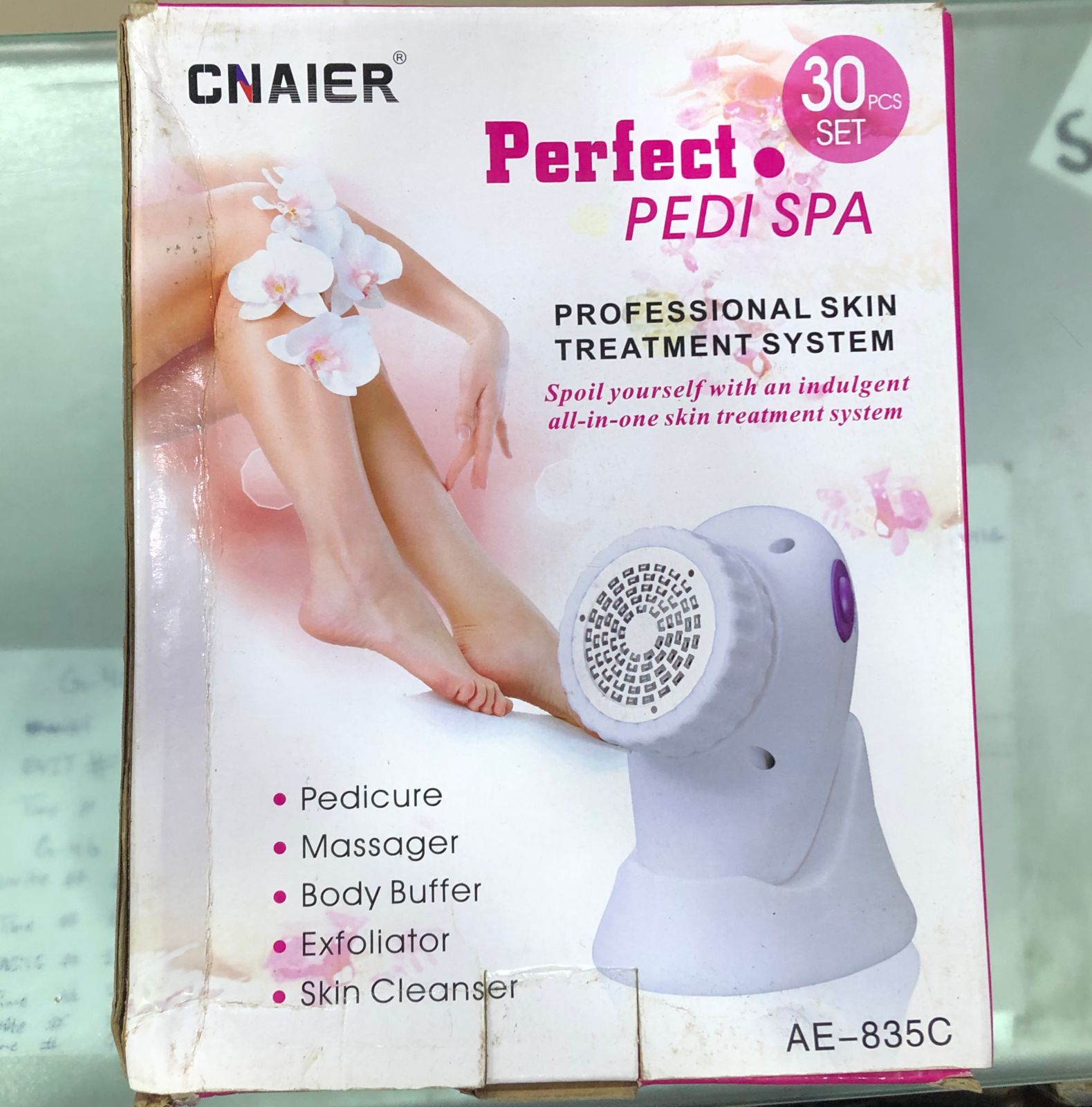 30 pcs set box Electric Pedicure Tool Foot Care Hard Dead Cuticle Skin Calluses Remover - Image 2