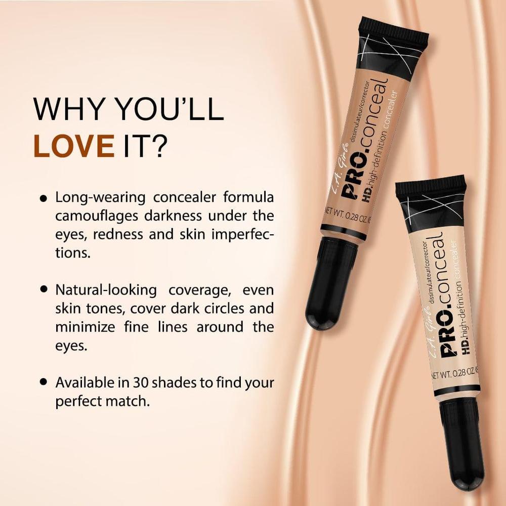 HD Pro High Coverage Concealer