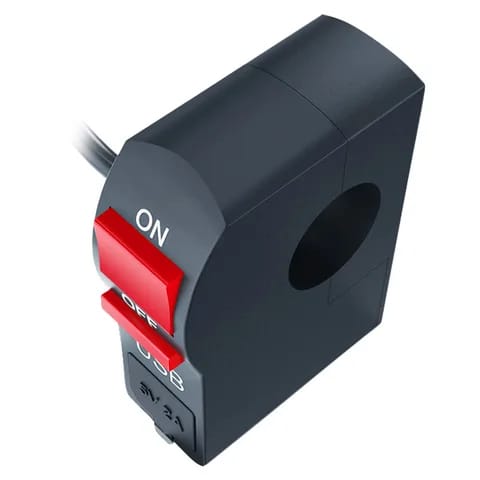 On/Off & USB port 2 Amp 5 V universal switch for bike