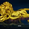 Get Golden Lion Car Dashboard Decoration | Modern Abstract Style Resin Panther Statue | Home Decor Accessories - Image 3