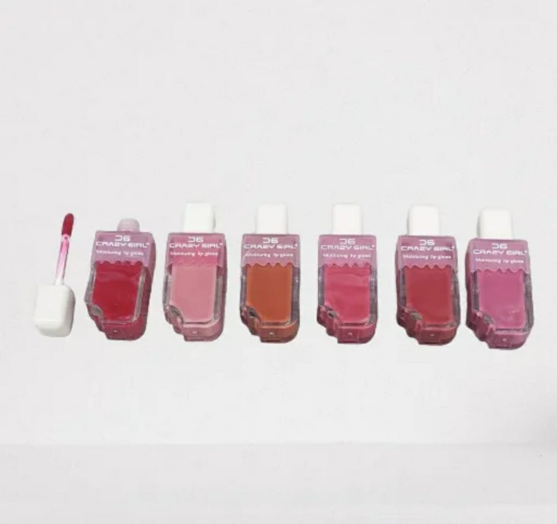 Pack of 06 - Crazy Girl Ice Cream Matte Lipgloss | Best Quality Lip Gloss Set For Girls & Womens - Image 2