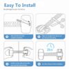 Multipurpose Adjustable and Flexible Baby Safety Latch for Drawers Cabinets etc, - Image 3