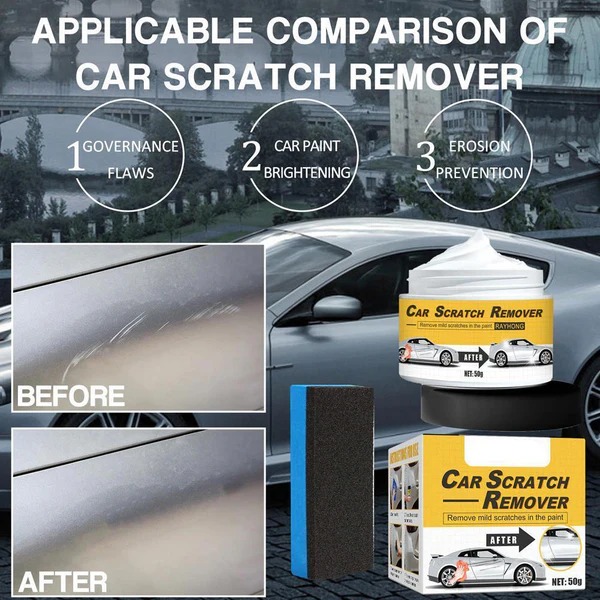 Scratch Repair Cream Efficient Cleaning Car Detailing Scratch Repair Wax - Image 5