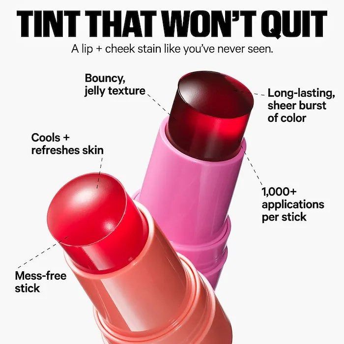 Pack Of 4 Pcs Romantic May Jelly tint Blush Stick - Image 3