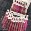 Pack Of 12 Multicolor Lip Gloss Huda Beauty For Girls And Women - Image 3