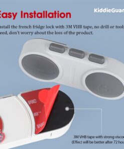 Multipurpose French Fridge Lock 3M VHB Tape