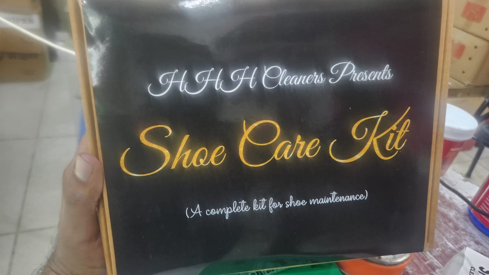 HHH Shoe cleaning kit | Quick Shine Clean - Image 2