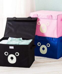 Panda Box - Storage Box - Cartoon Storage Box - Multipurpose Foldable Cube Storage Bin for Kids | Adorable Panda / Animal Design | Toys