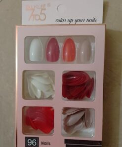 96 PCs nails set without glue or sticker