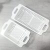 Kitchen Plastic Dish Drainer and Drying Rack Sink Basket for Washing Bowls Utensils Vegetables Fruits Storage Organizer (Random color) - Image 2