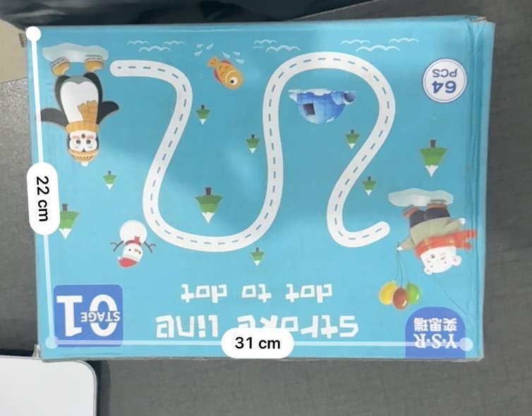 (A size Dubai imported )Stroke Line dot to dot Magical Tracing Workbook For Kids | Student Learning Book (64 pages stage 1 ) - Image 4