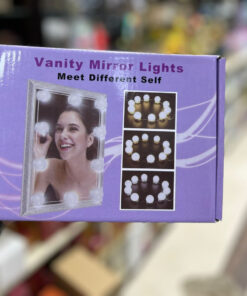 Vanity Mirror Fill 10Pc Light Bulb | Changeable Luminance 3 Colors LED USB String Dimmable Vanity Light