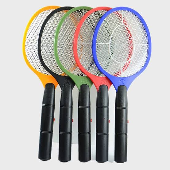 Electric Mosquito Killer Racket 2 In 1 LED Flash Light (Random Color) - Image 5