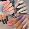 Beautiful Fancy Fake Nails (Random color)