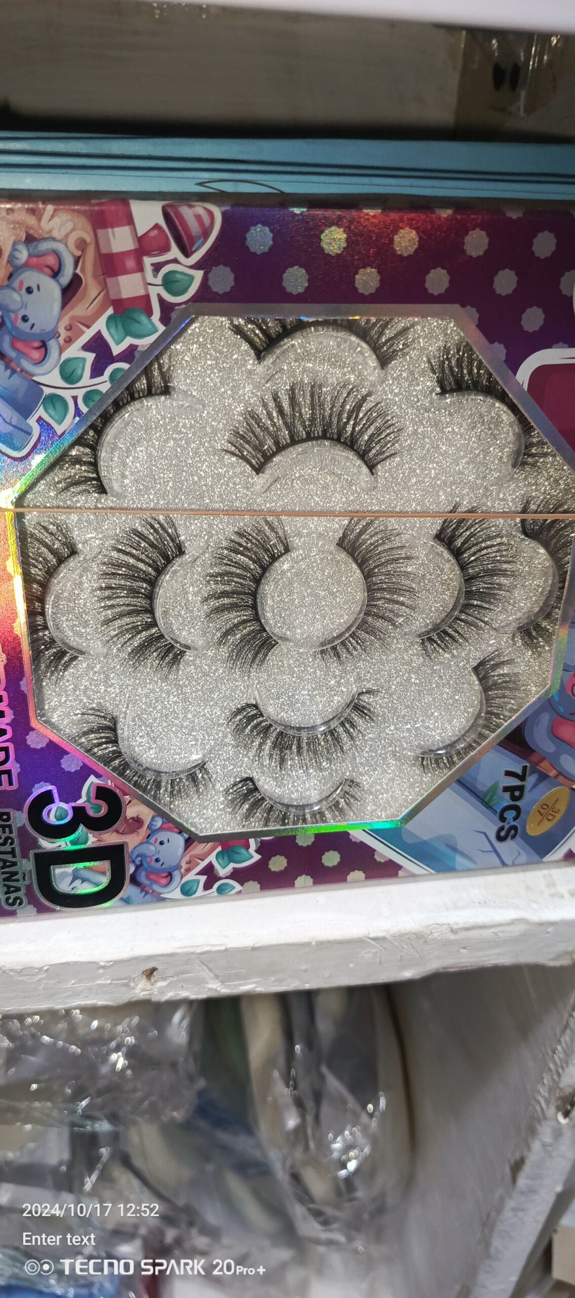 3D Eyelashes 7 pcs Eyelashes for beautiful eyes - Image 2