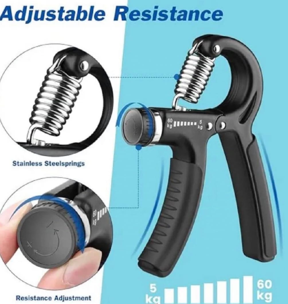 Hand Grip Strengthener Adjustable Resistance Wrist Strengthener Forearm Gripper Hand Workout Squeezer Grip Strength Trainer - Random Color - Image 4