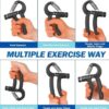 Hand Grip Strengthener Adjustable Resistance Wrist Strengthener Forearm Gripper Hand Workout Squeezer Grip Strength Trainer - Random Color - Image 2